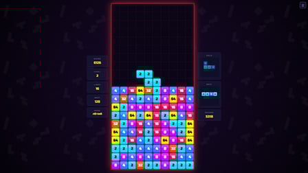 Tetro Merge 2048 - Screenshot 3