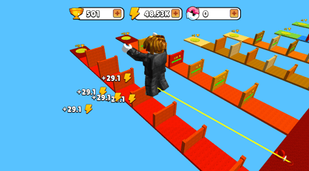 Obby: Click and Grow - Screenshot 1