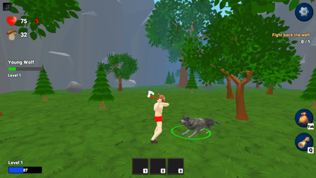 Woods of Nevia: Forest Survival - Screenshot 3
