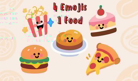 4 Emojis 1 Food