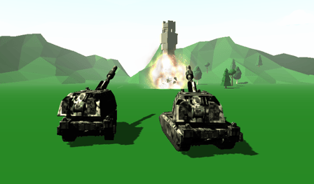 Artillery! Destroy Fortress!