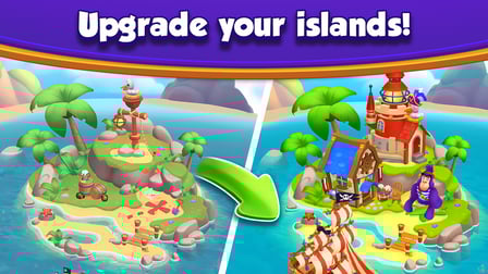 Royal Island: Match-3 Treasures - Screenshot 5