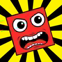 Red Cube in Dash Geometry