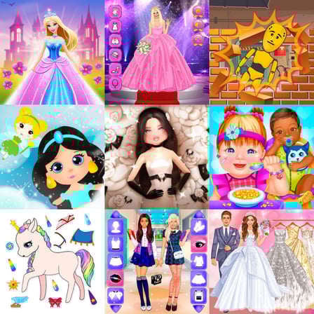 Juegos de Vestir Barbie
