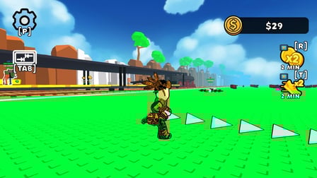 Chase Brainrot Train! Save Obby Magnate Tycoon - Screenshot 4