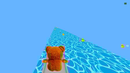 Racing in the bathtub - Screenshot 2