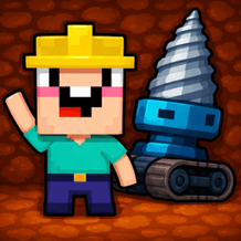 Noob Digger. Pro Drill Miner