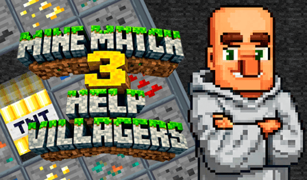 Mine Match 3 Help Villagers