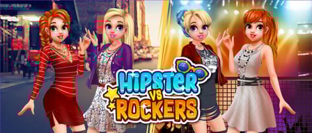Hipsters vs Rockers - Screenshot 4
