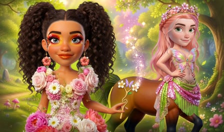Spring Magic Enchanted Wardrobe