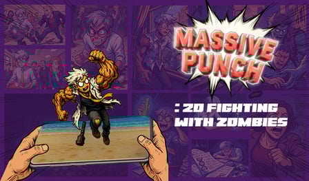Massive Punch: 2D fighting with Zombies