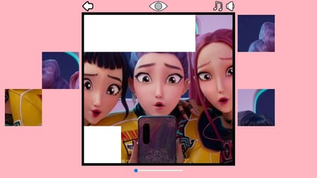 K-Pop Demon Hunters Puzzles: Rumi Huntrix - Screenshot 2