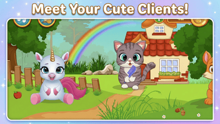 Animal Hair Salon - Screenshot 2