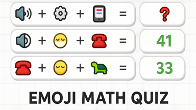 Emoji Math Quiz