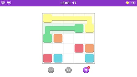 Hard Puzzle: Color Lines - Screenshot 1