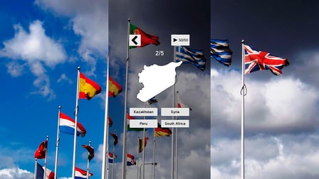 Silhouettes of Countries - Screenshot 2