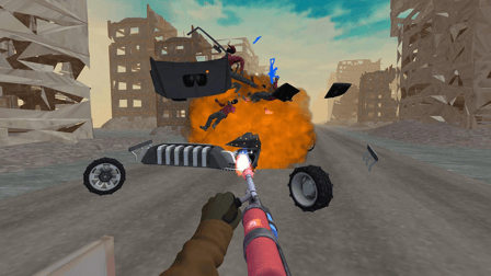 Road Chase: Shooter Realistic Guns - Screenshot 6