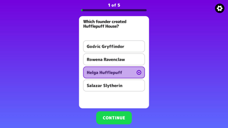 Harry Potter House Quiz - Screenshot 1