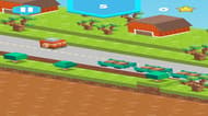 Blocky Road Runner Game 2D
