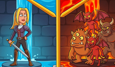 Hell Puzzles: Save the Princess