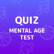 Mental Age Test Quiz