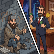 Don't Be a Bum: The Success Simulator