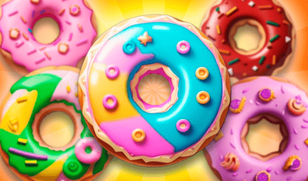 Merge sweets: Donuts!