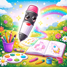 Magic Coloring Book for Little Artists