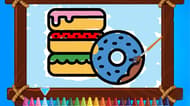 Kids Coloring Bakery