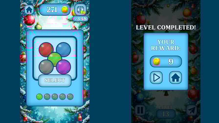 Help Masha decorate the Christmas Tree! - Screenshot 2