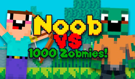 Noob Vs 1000 Zombies