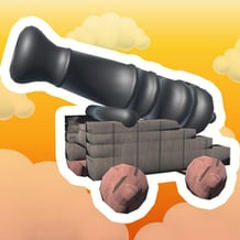 Naval battle. Guns, ships, cannonballs.