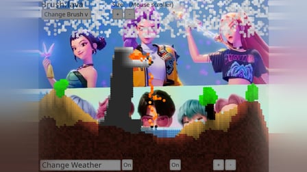 K-pop Rumi and Saja Boyz: Sandbox - Screenshot 1