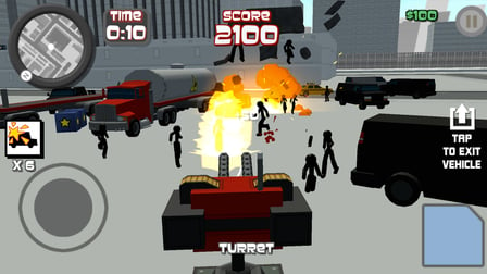 Stickman City Shooting 3D