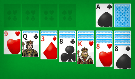 Klondike Solitaire Large Cards