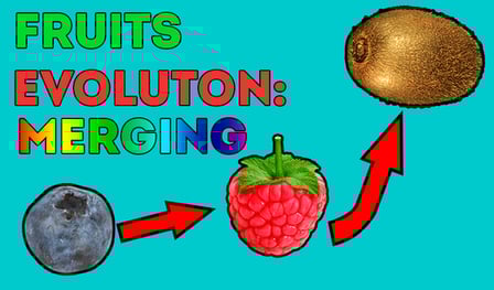 Evoluzione dei frutti: fusione