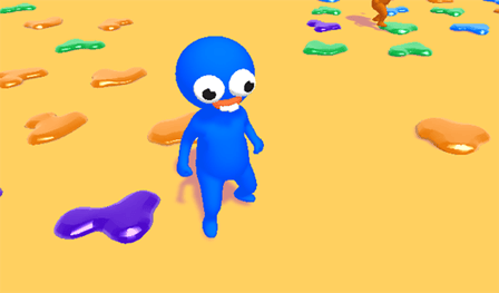 Paint Stickman Battle: Colors!