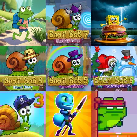 Jeux de Bob l'Escargot