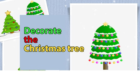 Decorate the Christmas Tree for Kids