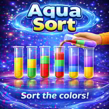 Aqua Sort: Water Color Puzzle
