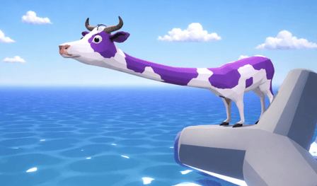 Horns, guns and a helicopter