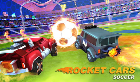Rocket Cars. Soccer