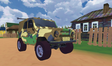 UAZ di Desa