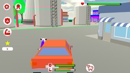 Horns, guns and a helicopter - Screenshot 6