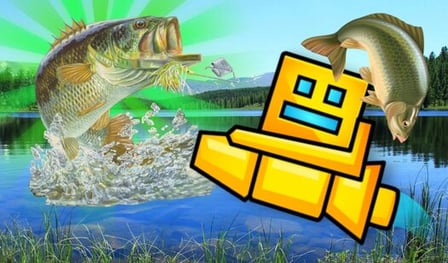 Russian Fishing in Geometry Mod!