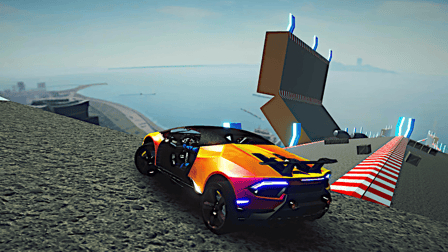 Hyper Cars Ramp Crash - Screenshot 2
