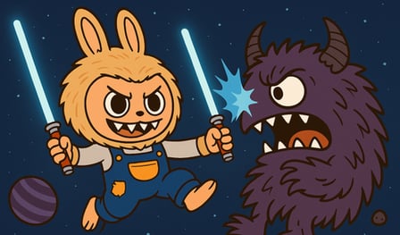 Labubu vs Monsters: Star Wars