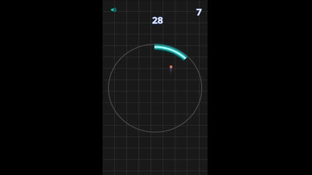 Circular Pong - Screenshot 1