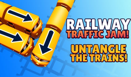 Railway Traffic Jam! Untangle the Trains!