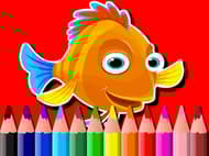 BTS Fish Coloring Book